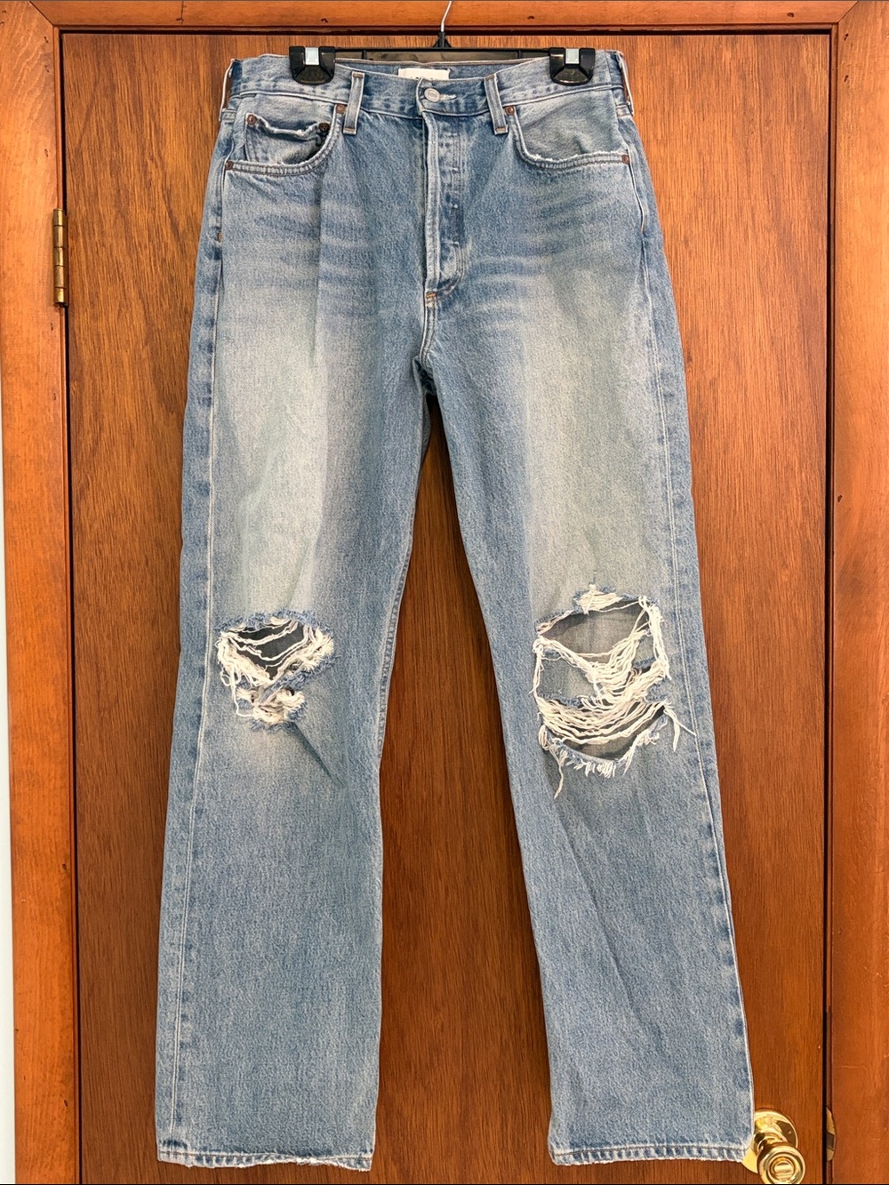Agolde Kelly High Rise Relaxed Jean Size 29 - Picture 4 of 10